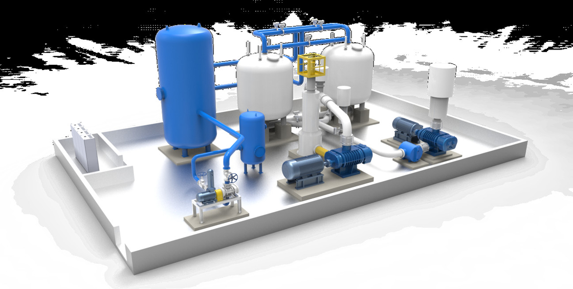 産業用および病院用薬剤補給生産ラインのための完全自動PSA酸素発電機