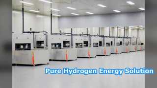 グリーン水素プラント 99.9995% 純度電解装置