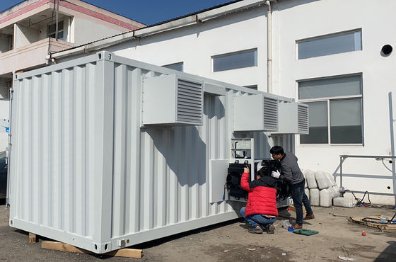 品質 750kW 容器型 水素固定発電所システム 415VAC 工場